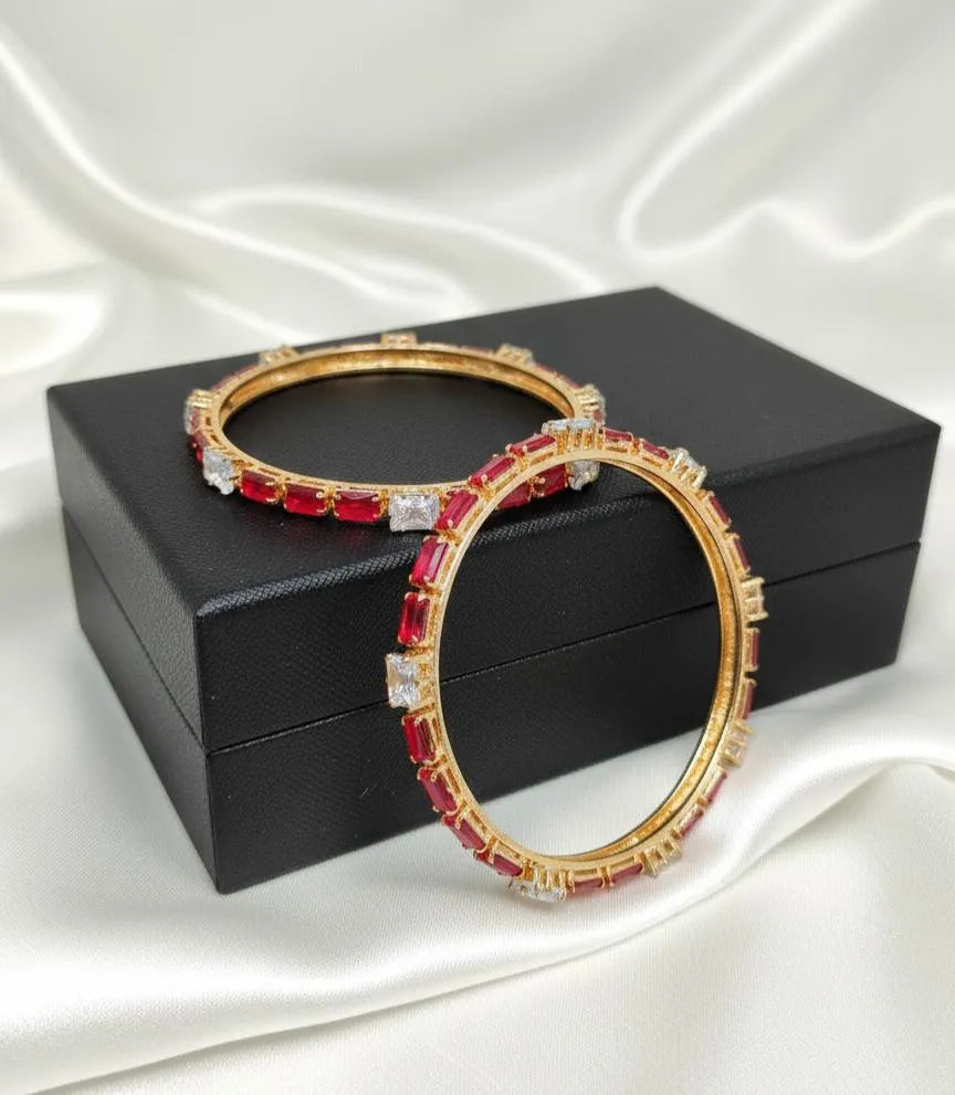 2 Pcs Plain Bangle