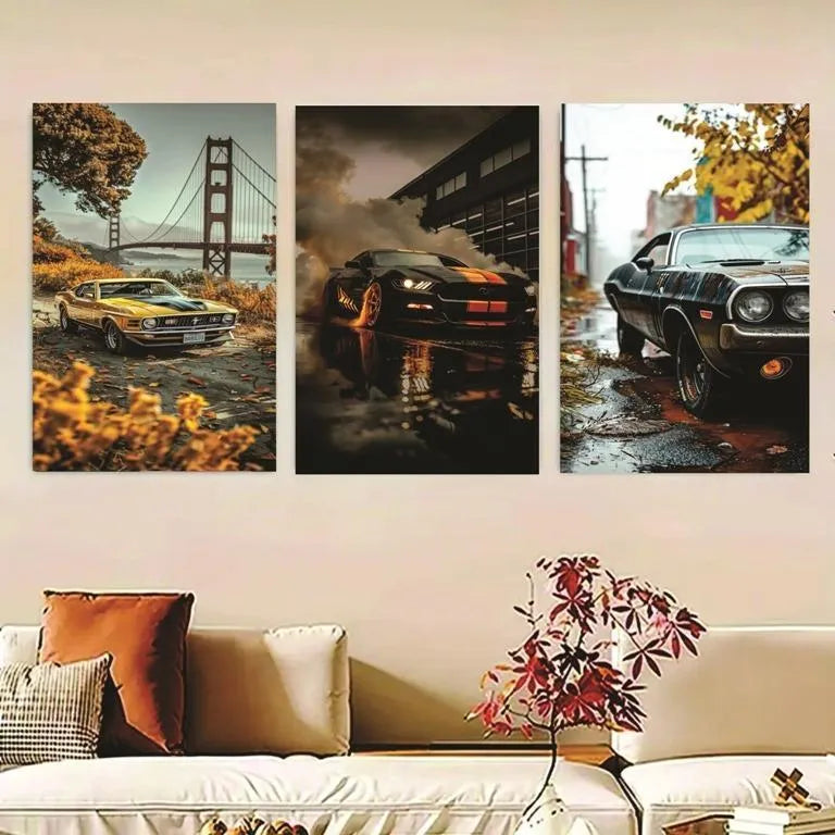 Cars Design Wall Art & Paintings