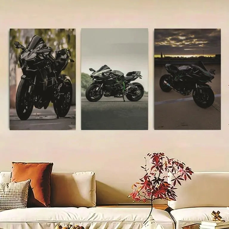Motorbike Design Wall Art & Paintings