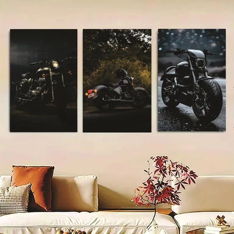 Motorbike Design Wall Art & Paintings