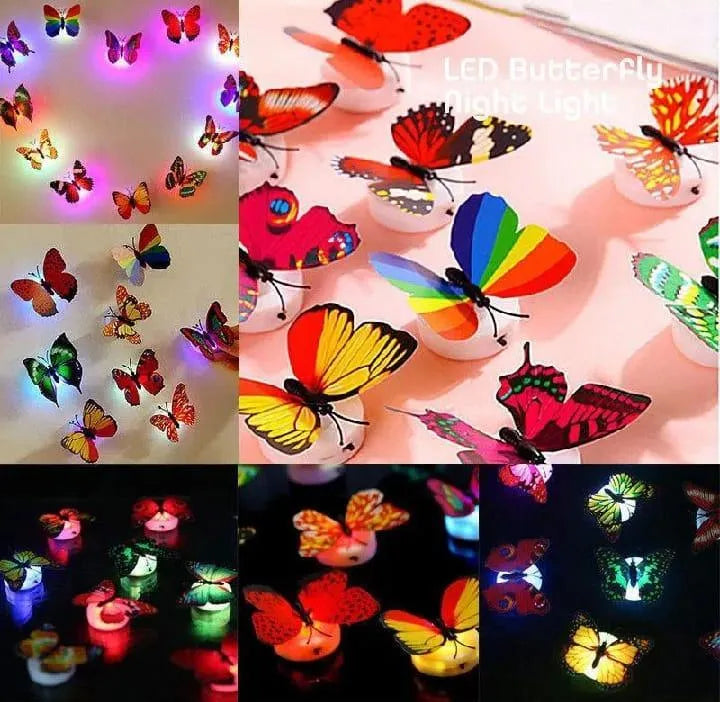 RGB Colorful Butterfly Fairy Lights