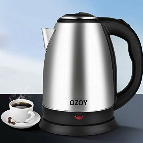 Multifunctional Electric Kettle - 1 Pc Black Stainless Steel, Quick Rising